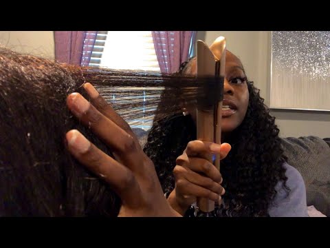 ASMR 💝 Girl in the Back of the Class Curls Your Hair Roleplay