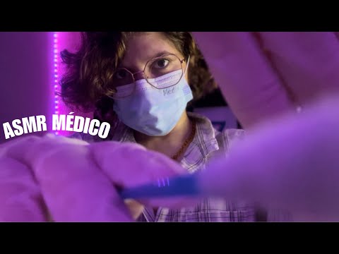 ASMR ~ Médico examinando seus ouvidos rapidamente