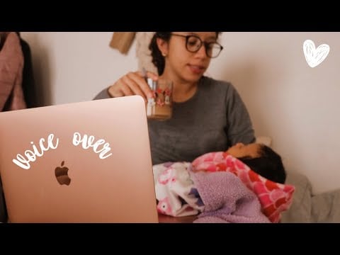 ASMR vlog de mi día como mamá primeriza | voice over
