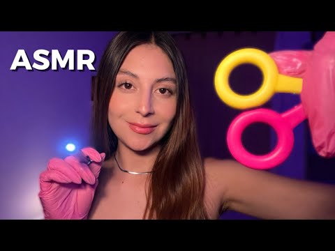 ASMR EXAMEN DE VISTA REALISTA 👁️ ROLEPLAY