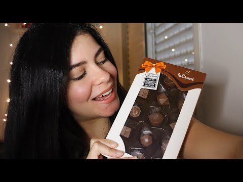 ASMR COMENDO CHOCOLATE DA CACAU SHOW