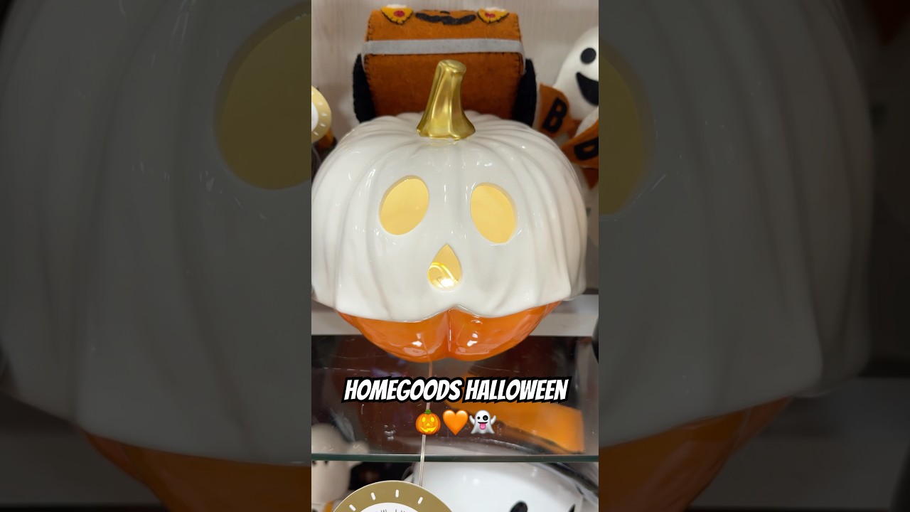 Halloween hunting at HomeGoods! #halloween #homegoods #halloweenhunting #halloweendecor