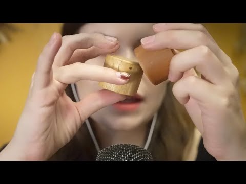 asmr rolplay te hago una sopa con objetos de madera 🪵 (#asmr #asmrsonidos #asmrsound )