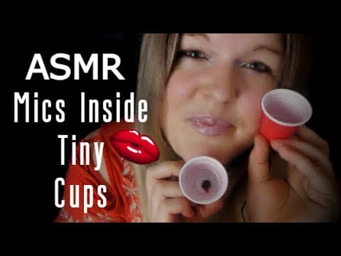 ASMR | Mouth Sounds Inside Tiny Cups W/ Tapping (Trailer)