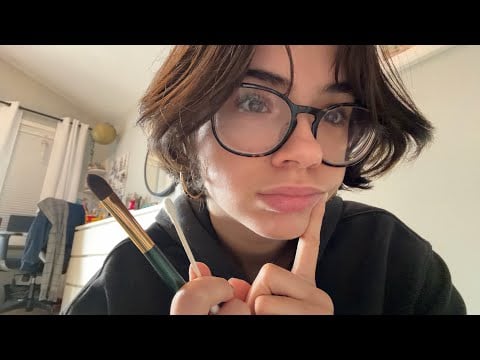 ASMR camera touching triggers 🙈