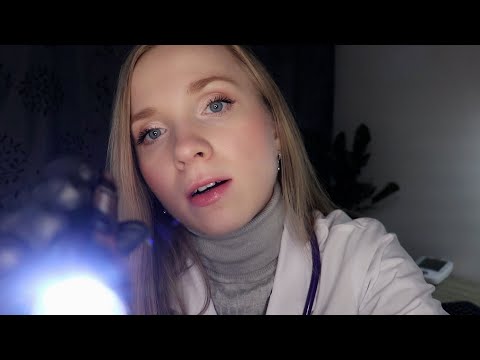 ASMR SUOMI Lääkäri 👩‍⚕️Silmien Tarkastus Roleplay #asmrshorts