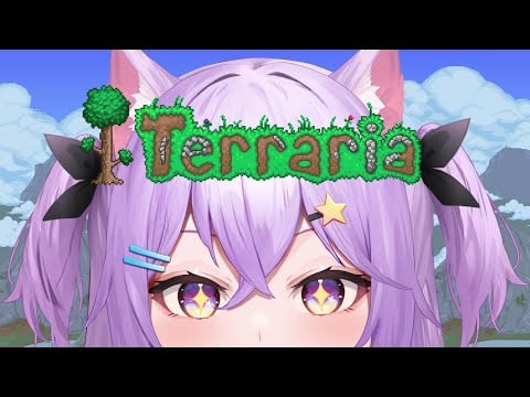 【Terraria】Will This Catgirl Finally Fight A Boss?