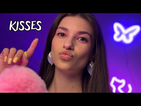 Asmr | Kisses 💋 Sweet & Soft 😘👅 For your sleep😴