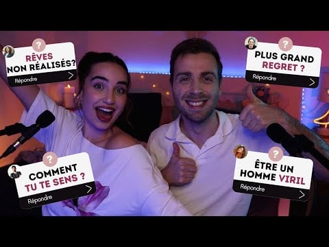 ASMR : ON RÉPONDS À VOS QUESTIONS ✨