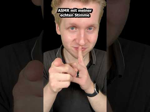 ASMR mit meiner echten Stimme #asmr