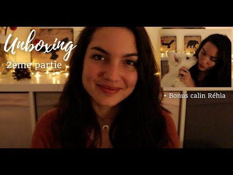 ASMR UNBOXING * Spiritual Box * 2ème partie 😊  Multi déclencheurs