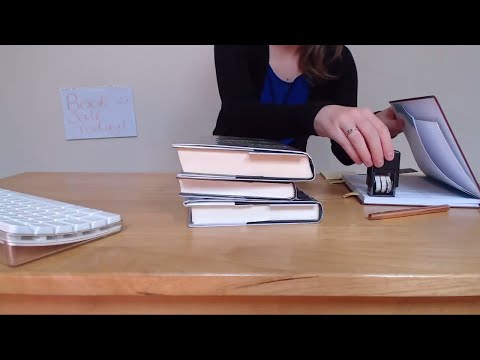 ASMR Library Book Sale Day Role Play Intoxicating Sounds Sleep Help Relaxation