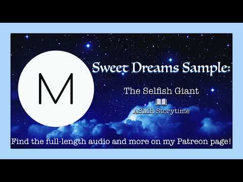 ASMR Sweet Dreams: The Selfish Giant [Sleep Aid], [Soothing Music], [Bedtime Story]