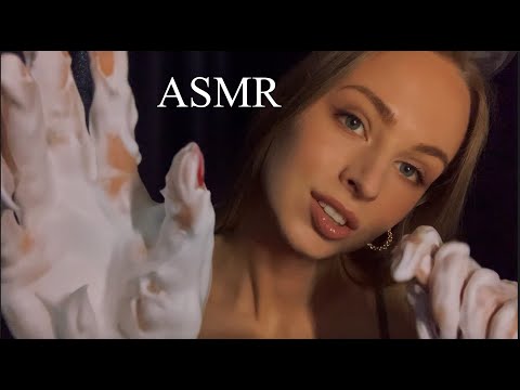 [АСМР] ЗВУКИ РУК: ПЕНА, МЫЛО, ЛОСЬОН🧴Mouth sounds, foam, soap, lotion 🧼🫧