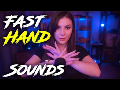 ASMR Finger Fluttering 💎 Fast Hand Sounds, Fifine K690, No Talking