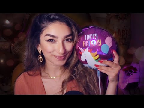 ASMR | Tingliest Birthday Triggers 🥳