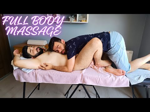 ASMR TURKISH AMAZING VERY SLEEPING MASSAGE-CHEST,LEG,FOOT,ARM,BACK,BELLY MASSAGE