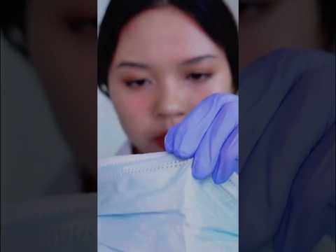 When the dentist puts on the gloves... 🫠🦷#gloves #asmr  #asmrdentist #tingles  #thai