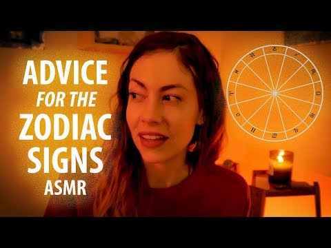 Advice for Zodiac Signs, ASMR