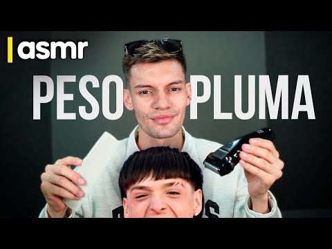 ASMR español corte de pelo a Peso Pluma roleplay