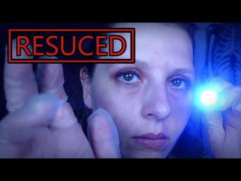 Rescued from a Medical Kidnapping | ASMR Medical Care Roleplay, Light Trigger, Gloves