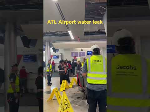Water Leak at Atlanta Airport (ATL) – September 30, 2025