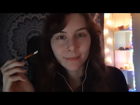 ASMR - skin exam and face massage 🔍☺️ - face touching, soft-spoken - [role play]