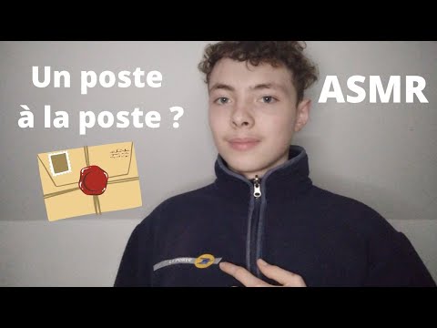 ASMR FR : Roleplay 📩la poste te recrute📩