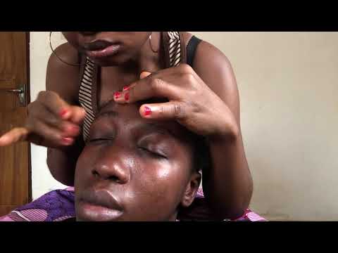 ASMR RELAXING FACE TOUCHING AND NITPICKING FOR DEEP SLEEP 😴 