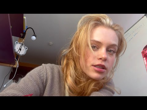 ASMR- French Student Does Your Make Up... (speaking french and english)