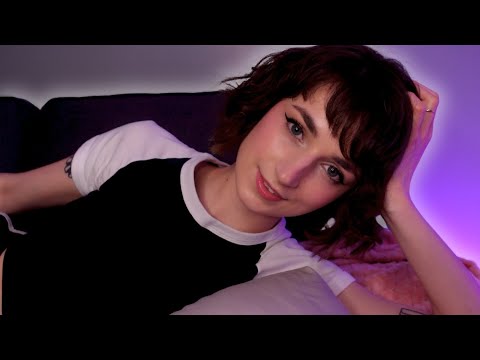 ASMR | Snuggle Up & Let's Chat Roleplay (soothing hand movements)