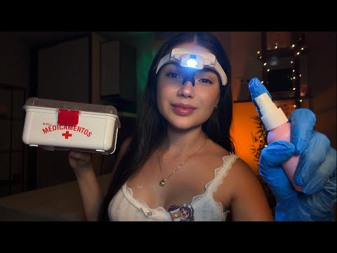 ASMR | Exame de Emergência: Vou Reconstruir Seu Rosto 🩺🚨
