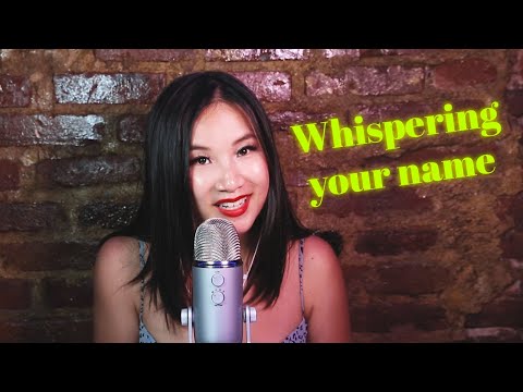 ASMR Whispering Your Name