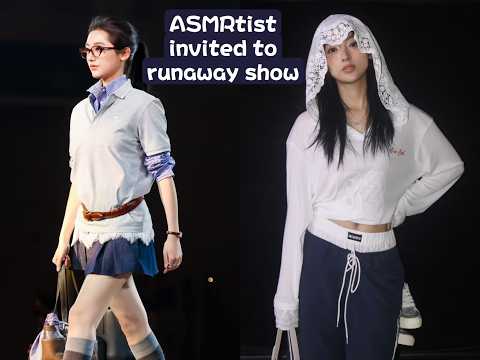 ASMR vlog ~ Asmrtist invited to runway show??