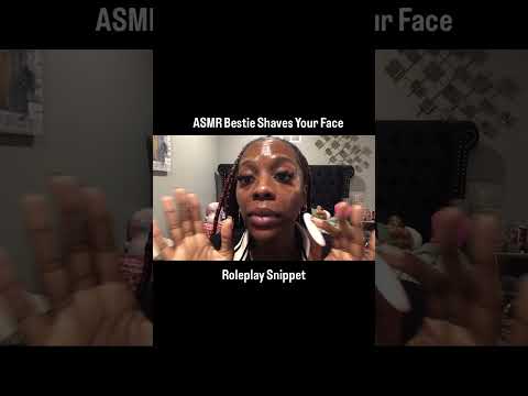 ASMR Bestie Practices Dermaplaning on You Roleplay Snippet