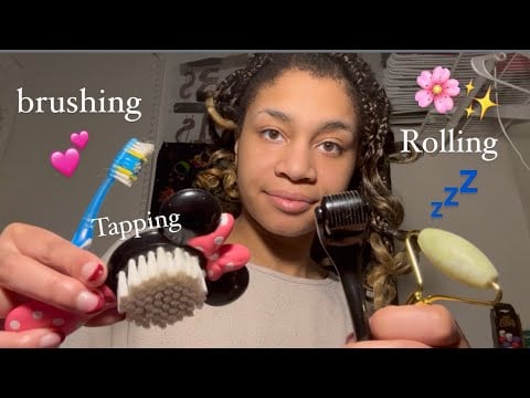 ASMR - Screen: Brushing, Tapping, Rolling (Bridgett)