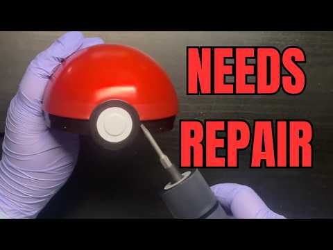 ASMR Deep Cleaning and Repairing Your Pokeballs
