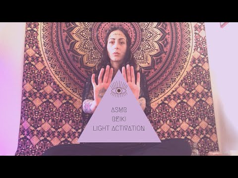 ASMR ENERGY WORK | LIGHT ACTIVATION | ENERGY CLEANSING REIKI | STARSEEDS