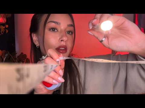 [ASMR] FAST face tracing & measuring 📏