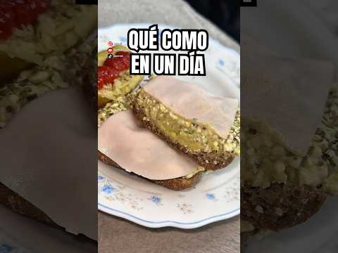 🍽️Qué como en un día🥑 #asmr #quecomoenundia