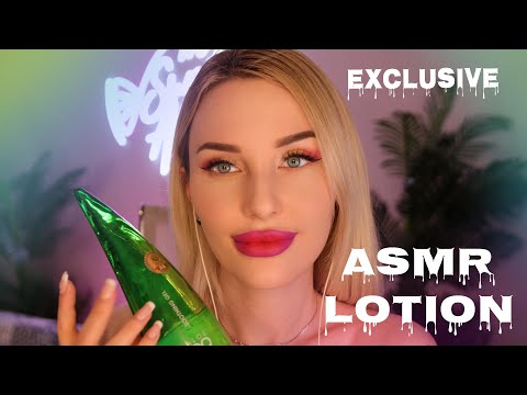 ASMR lotion sounds 🧴 wet sounds, wet body (exclusive ASMR for Boosty and F💎nsly)