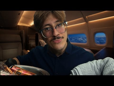 ASMR | Você em um JATO PARTICULAR ✈️ Experiência 5 Estrelas