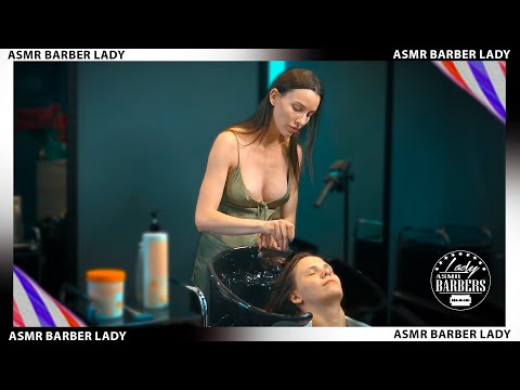 💈 ASMR Scalp Massage by Barber Lady Adel