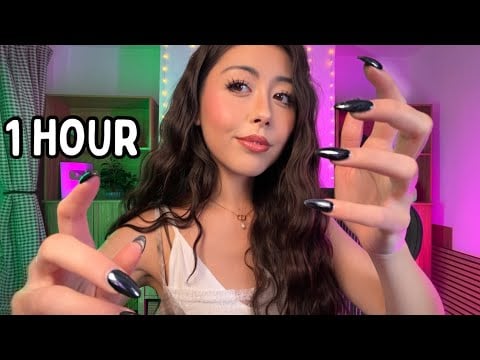 ASMR 1 Hour+ Pampering You to Deep Sleep (Skincare, Haircut, Massage)