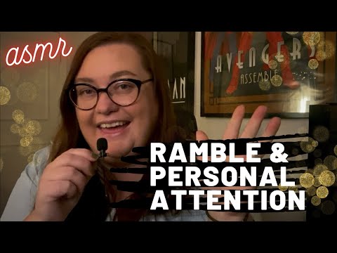 ASMR på svenska: Ramble + lite personal attention