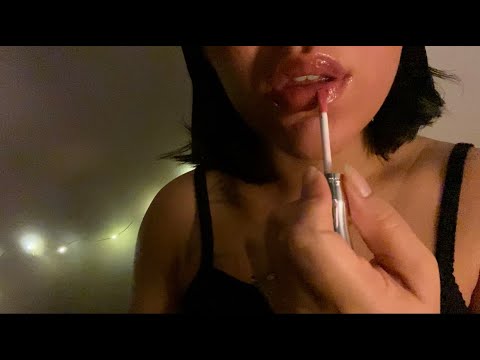 ASMR | Lipgloss Application + Mouth Sounds [Part II]