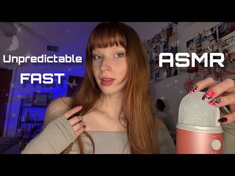 40+ Minutes of Chaotic Fast & Aggressive ASMR (Mouth Sounds, Mic Triggers, Unpredictable)
