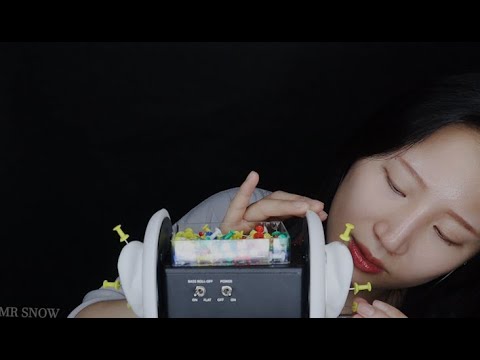 ASMR 편안하게 귀에 침 놔드릴게요