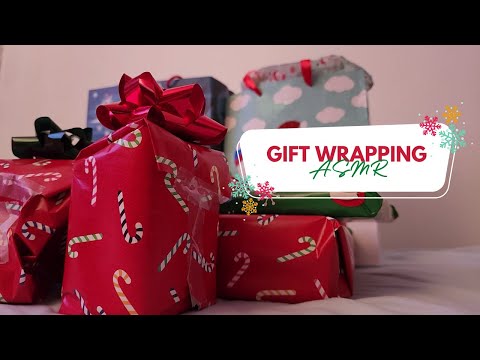 [ASMR] Wrap Presents With Me 🎁✨