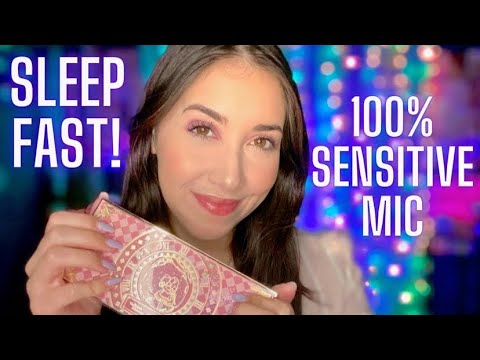 100% SENSITIVITY ASMR / Inaudible Whispers • Mouth sounds asmr